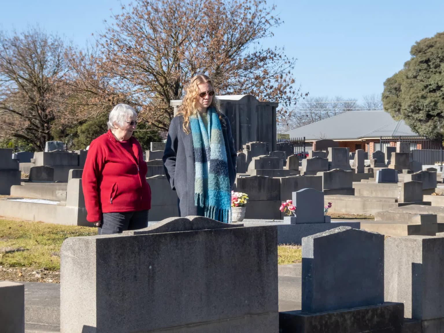 Companion Upright Headstones